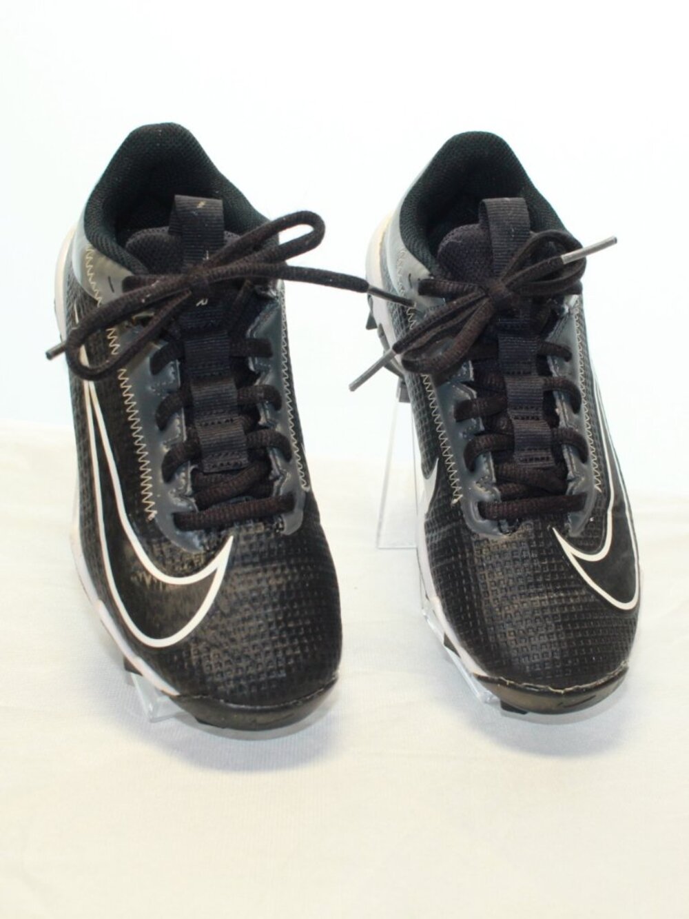 Nike Size Youth 2 Black Vapor Edge Shark 2 Football Cleats Sport Shoe DH5089-010